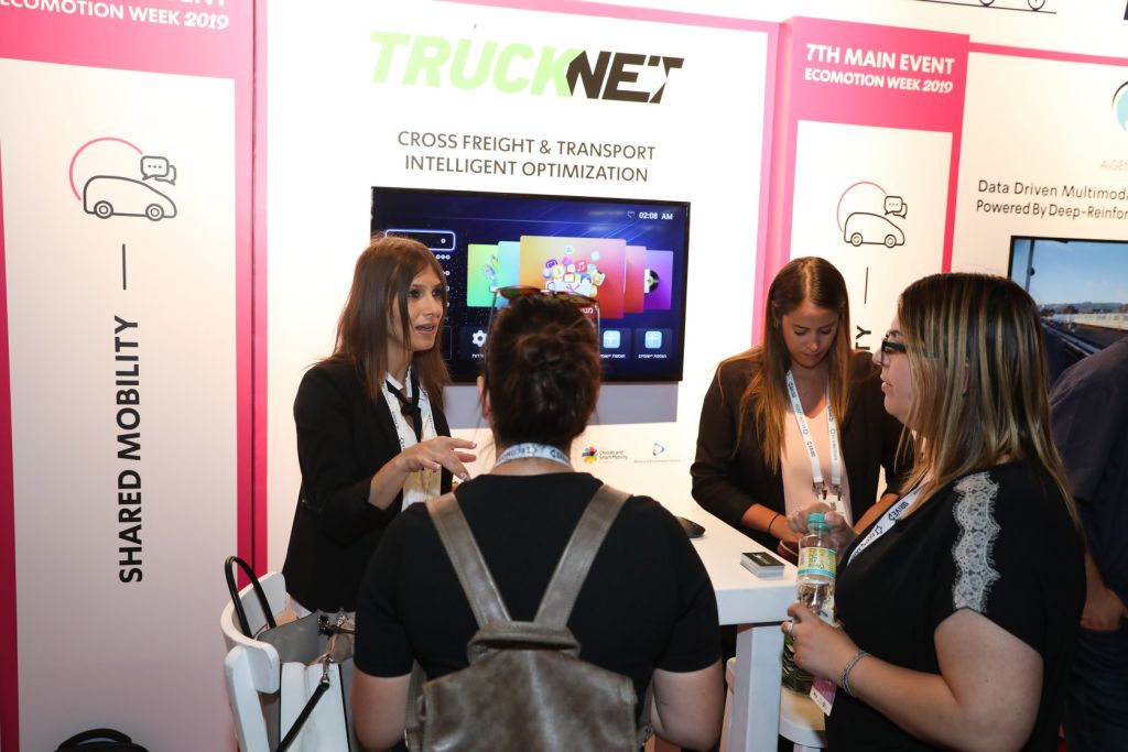The TRUCKNET team at Eco Motion