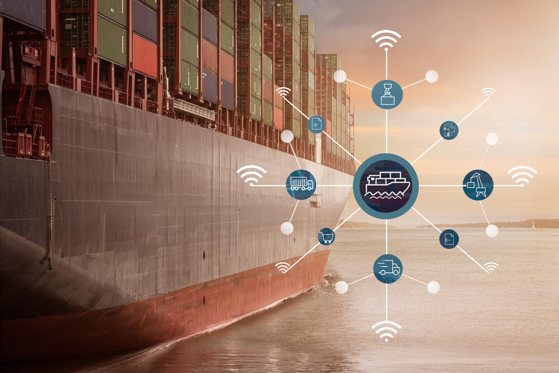Sea Freight and connection to road transportation